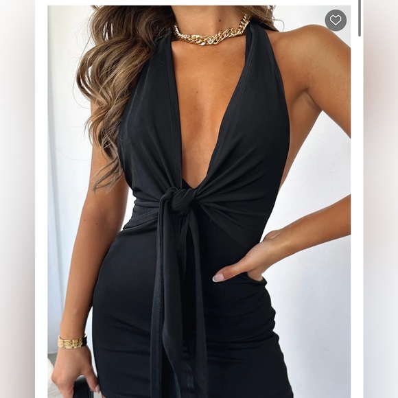 White Fox Mini Dress - Picture 5 of 5